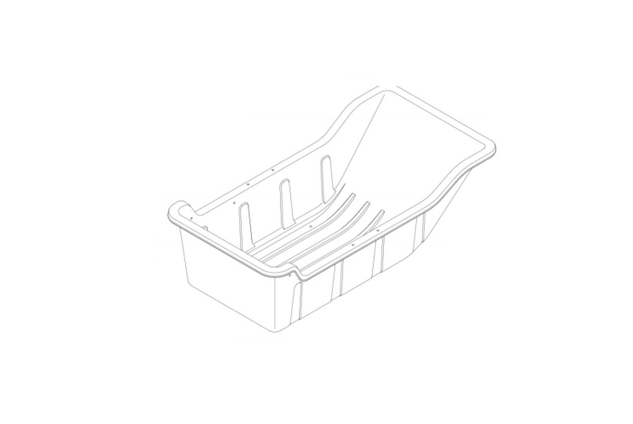 Trémie en plastique