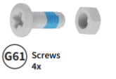 Part G61 - Screws