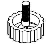 Parte de la silla G - Pie ajustable