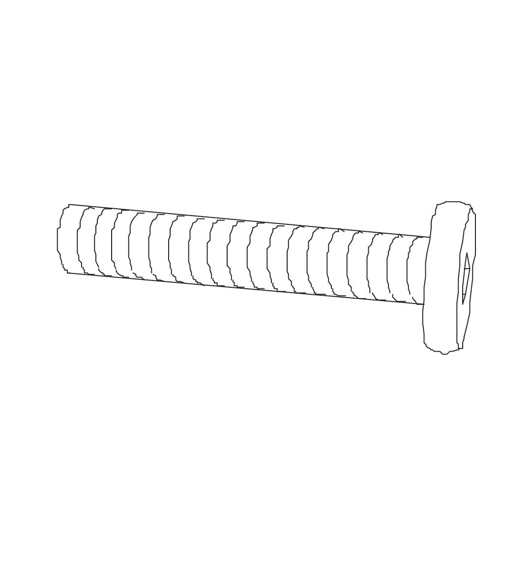 H) M6*35mm Screws