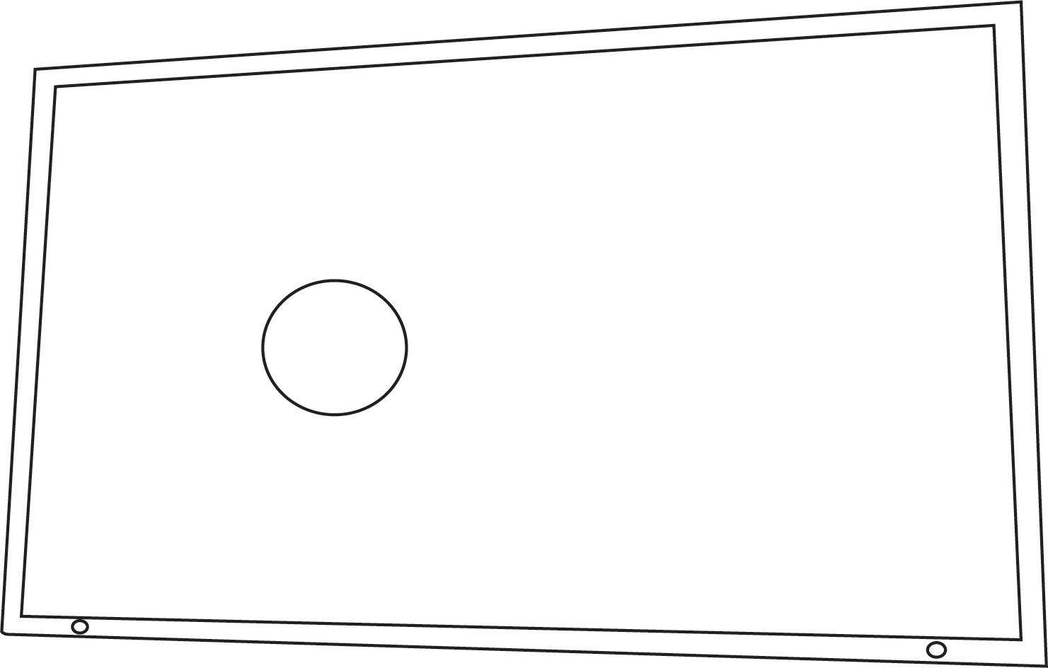 Parte K - Pannello Posteriore del Lavello della Cucina