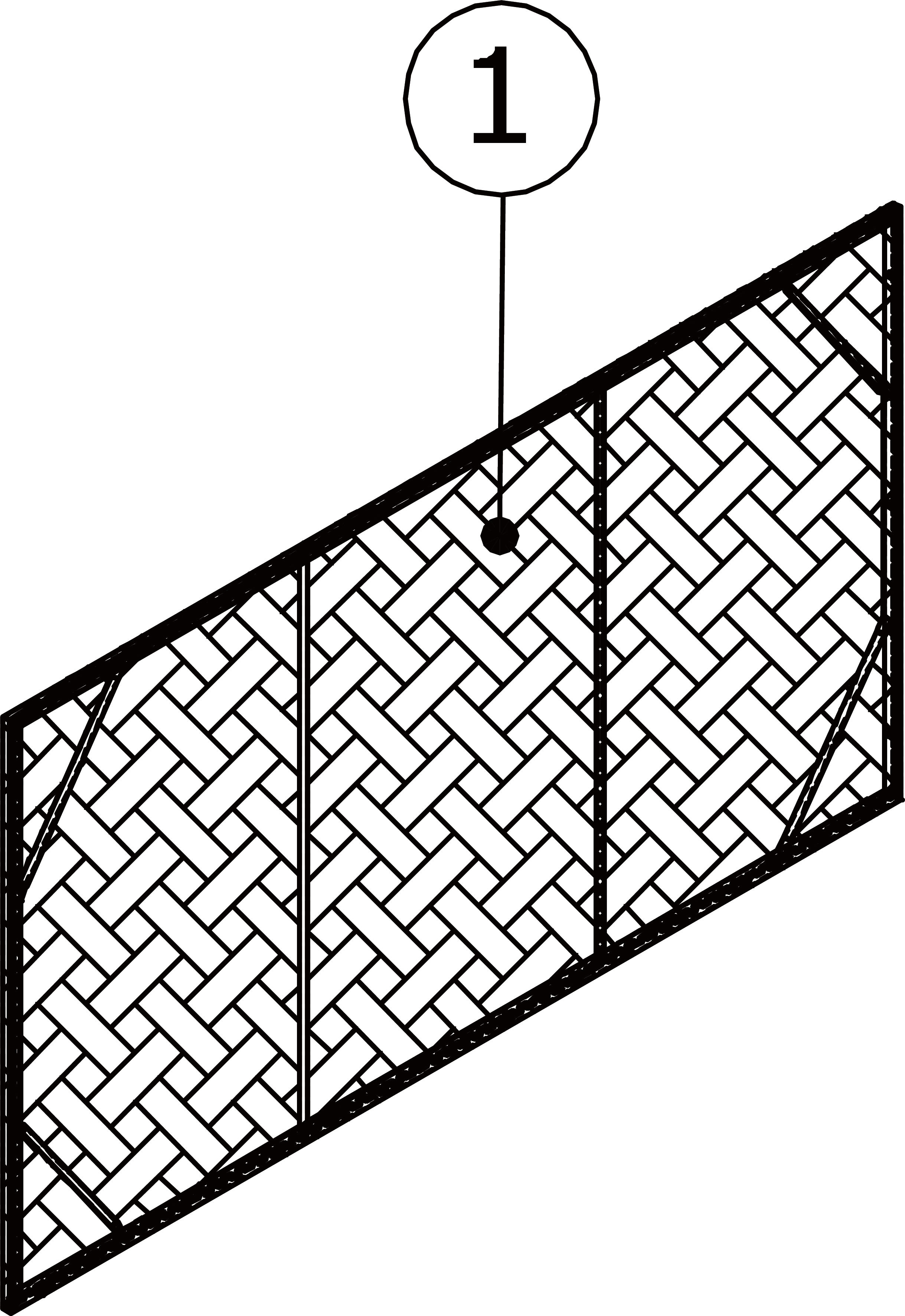 1) Storage Box Front Panel