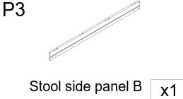 Stool Side Panel B