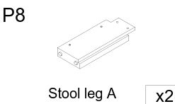 Stool Leg A
