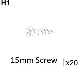 15mm Screw 