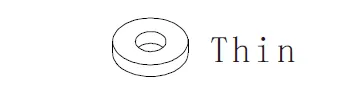 N - Thin Washer