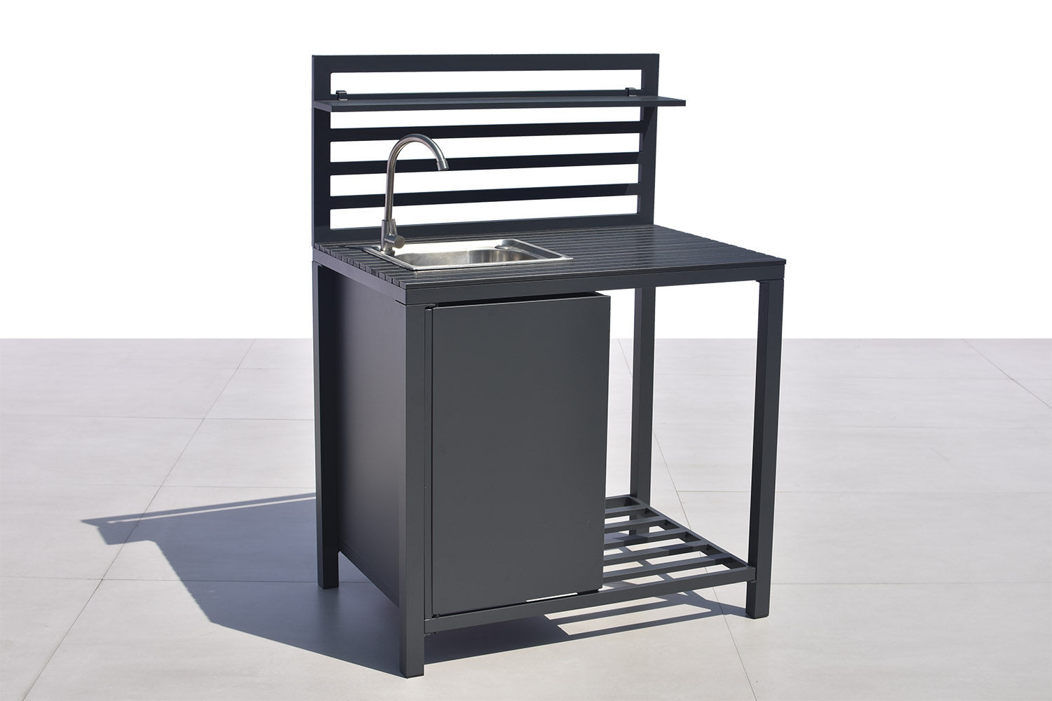 Μονάδα Νεροχύτη Εξωτερικής Κουζίνας Αλουμινίου