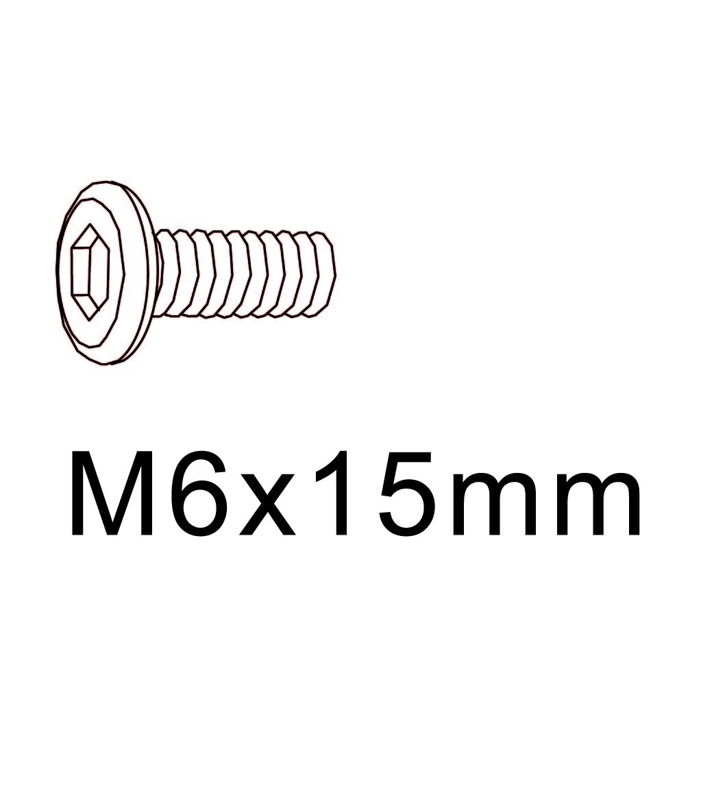 Teil H - M6x15mm