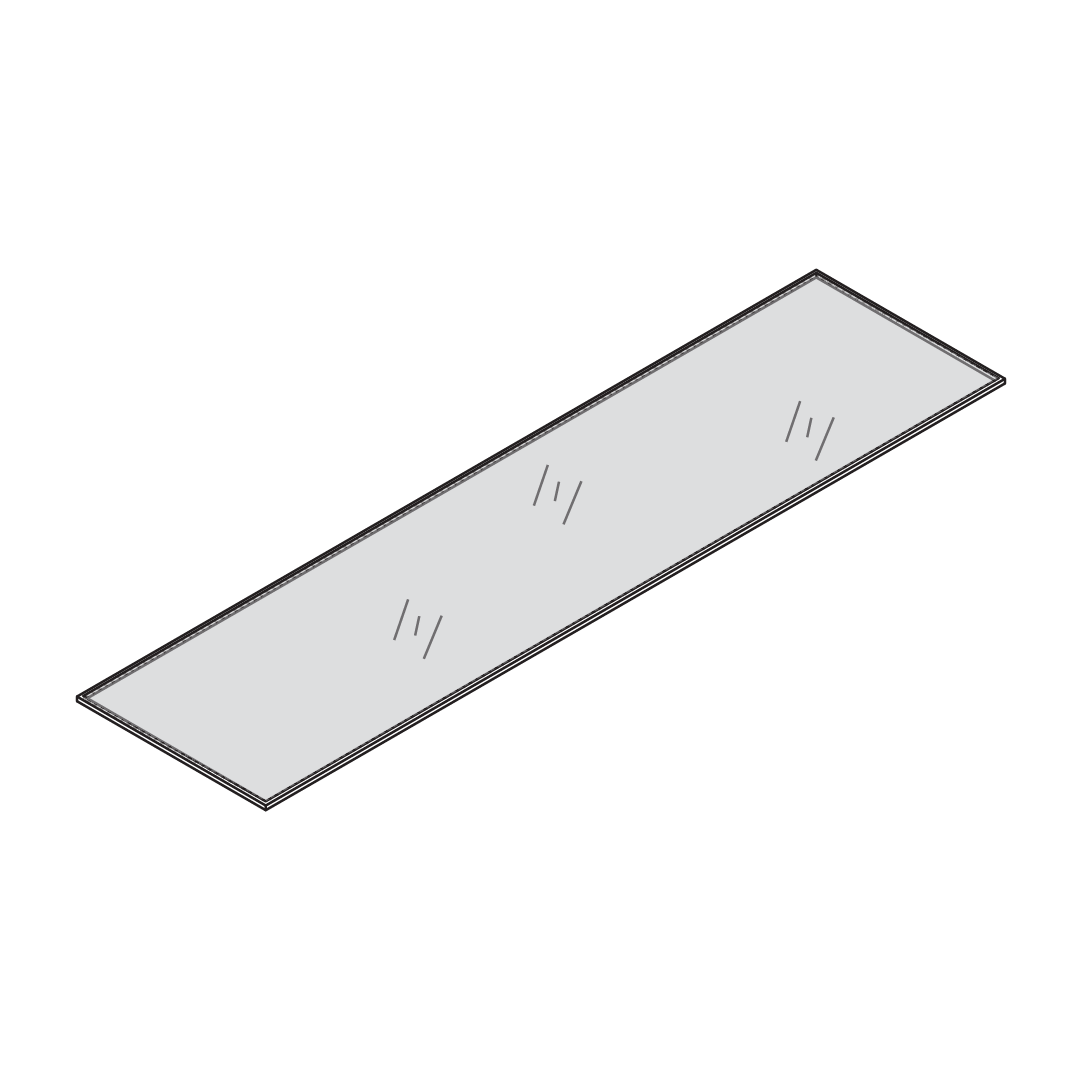 8 - Arbeitsplattenglas