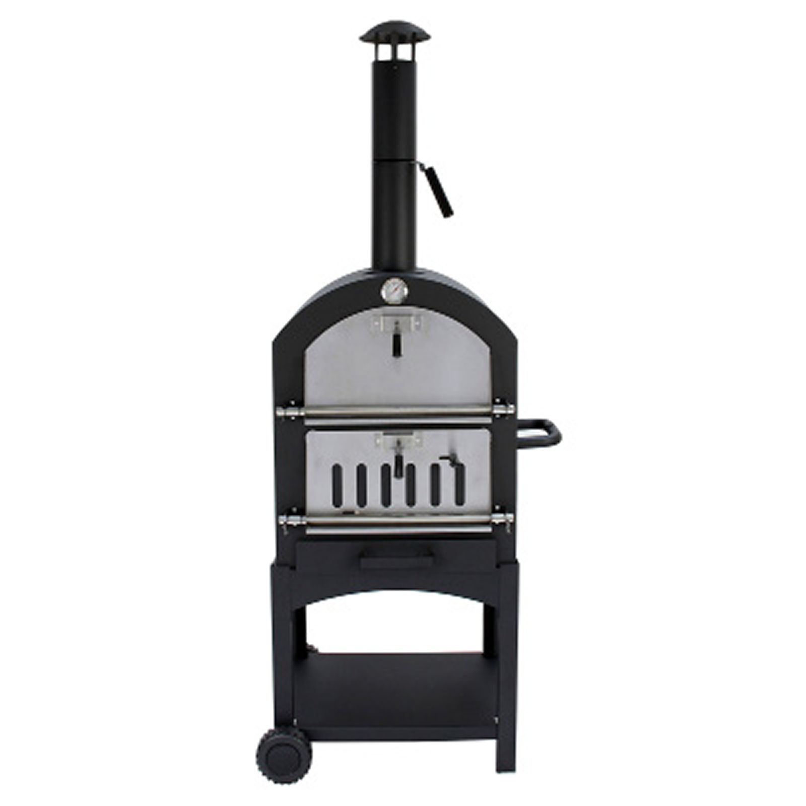 Fixing Chimney to Oven Body