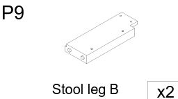 Stool Leg B 