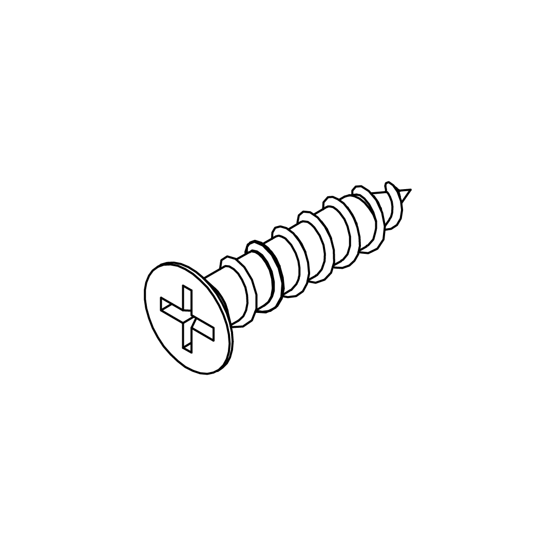 D - Phillips Head Screw