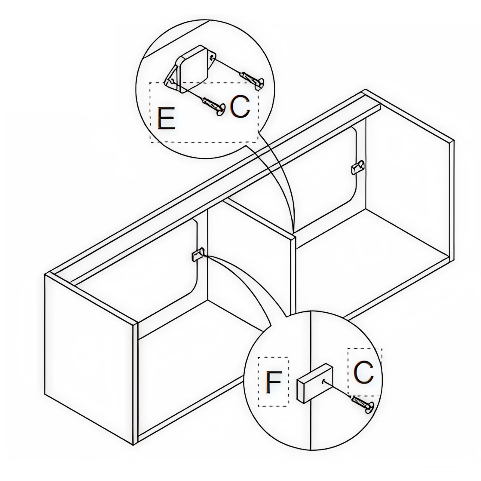 Attaching Door Lockers and Blocks