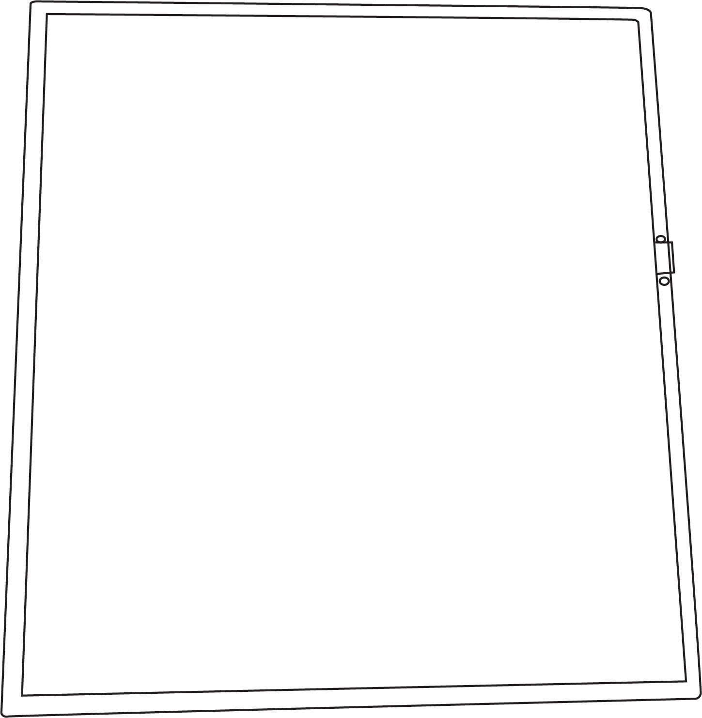 Parte J - Pannello Laterale del Lavello della Cucina