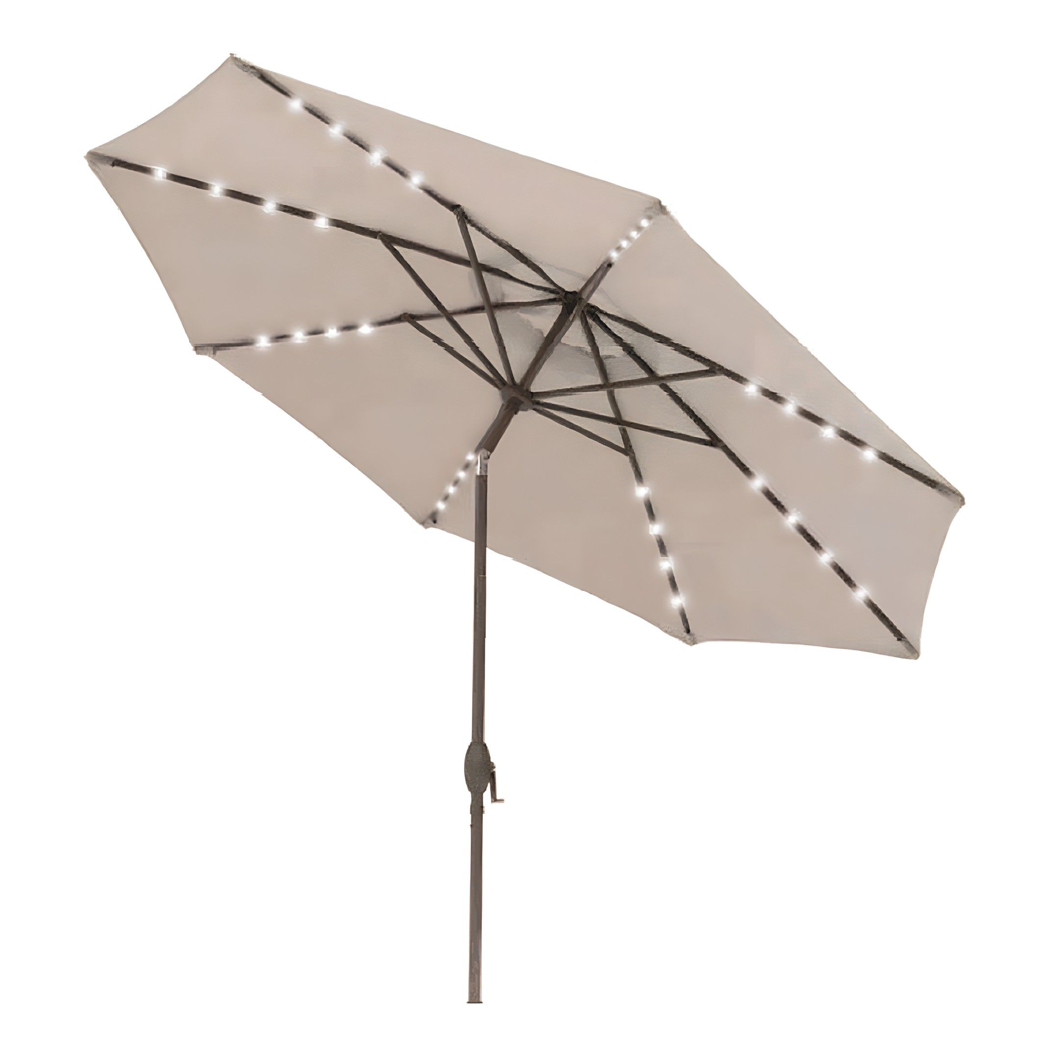 Parasol LED 2,4m z funkcją pochylania