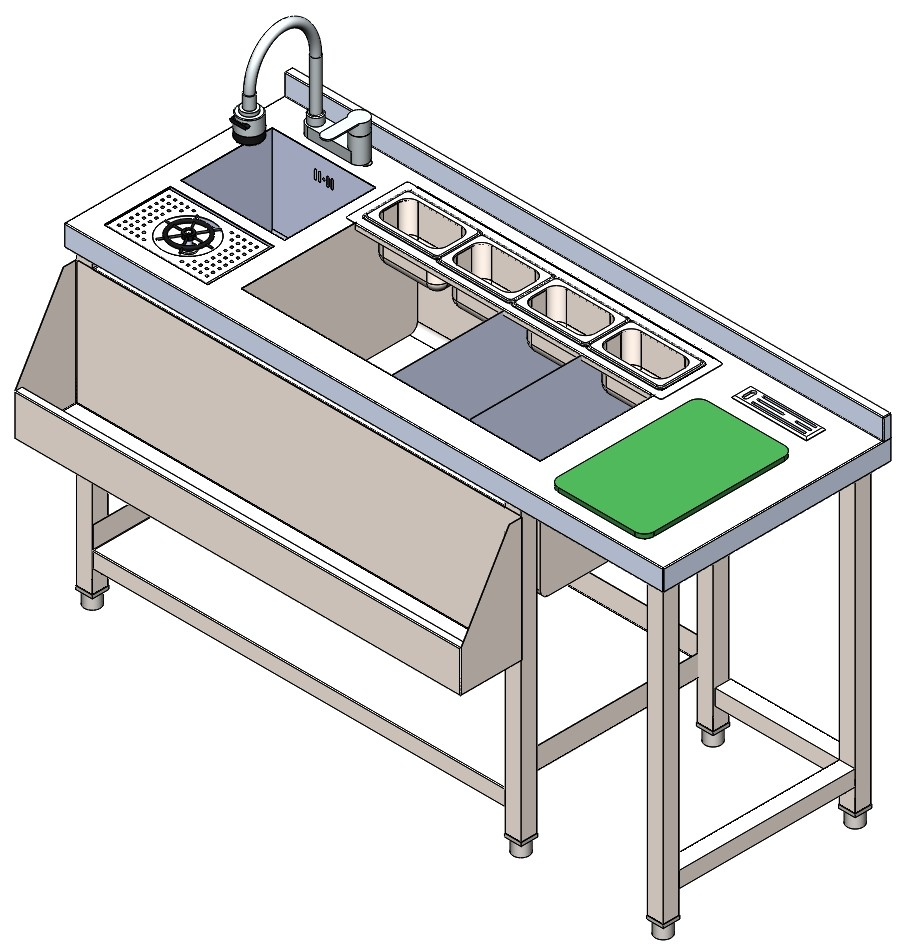 Estação de Bar de Cocktails Premium