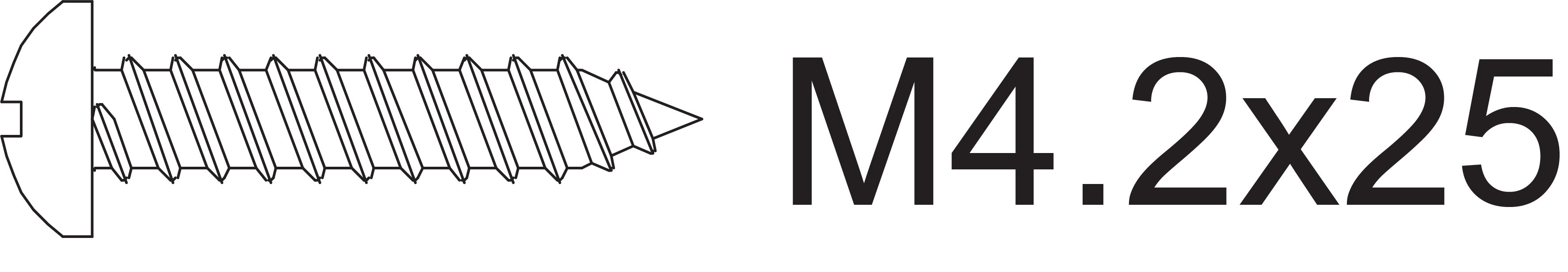 Część J - M4.2x25