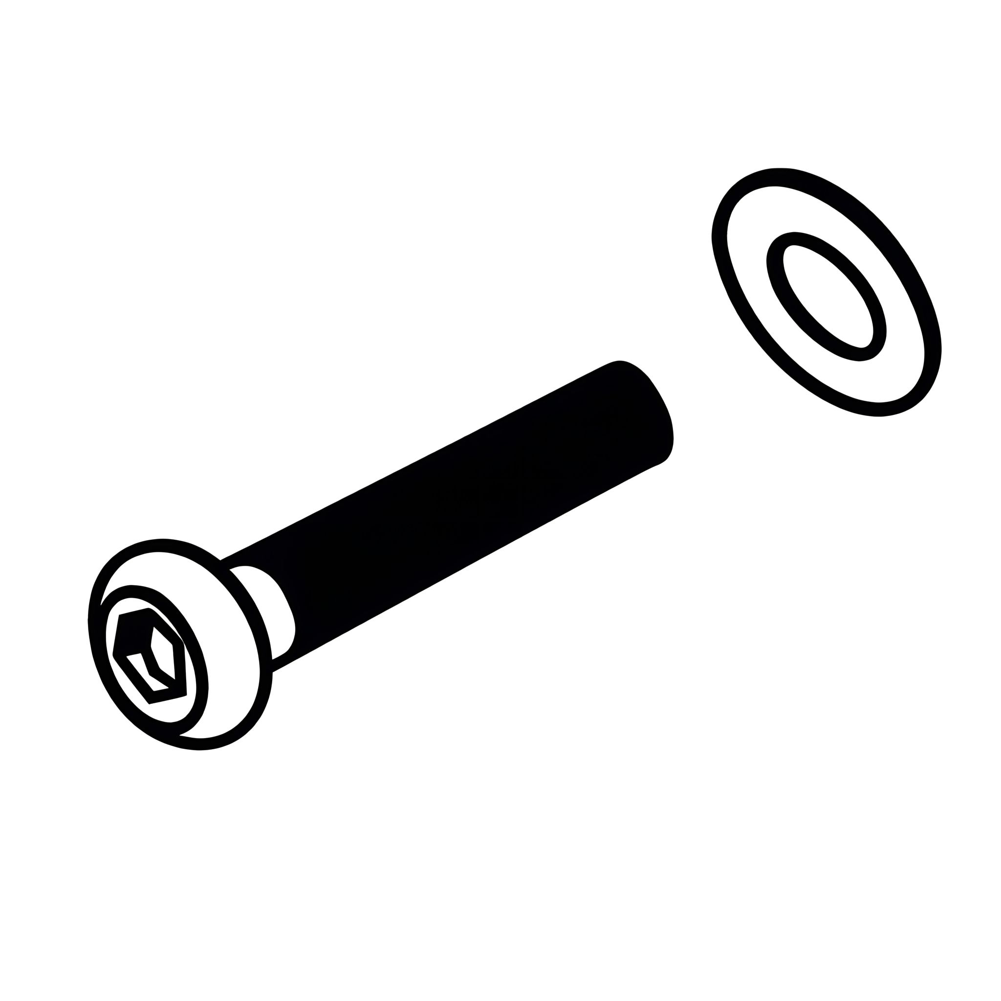 Y - Βίδες & Ροδέλες M6 X 115mm (Screws & Washers)