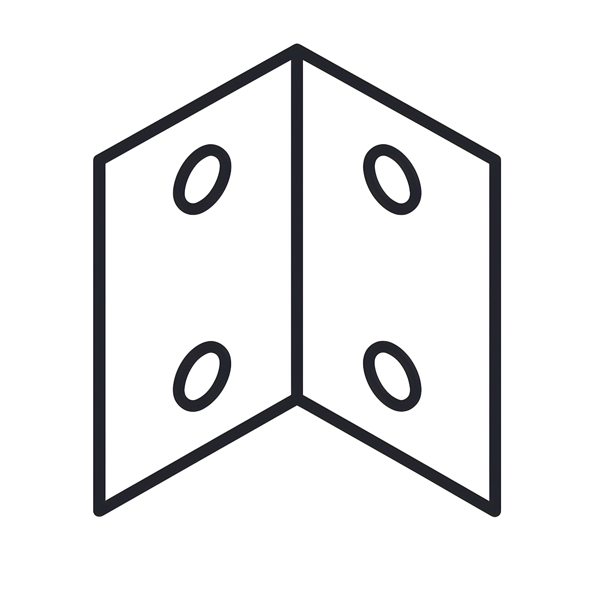 Scatola A: Parte H - Staffa Angolare