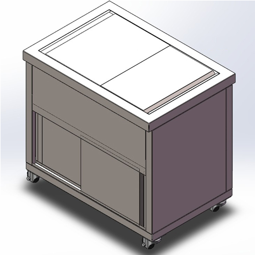 Carrello del Ghiaccio Mobile