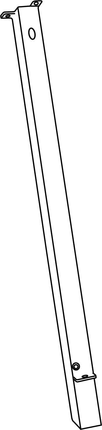 Parte B1 - Perna do Balcão do Lava-loiça de Cozinha