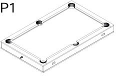 Roterende poolbord / Airhockeybord