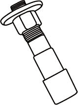 Parte R - Valvola di arresto angolata con connessione da 1/2"