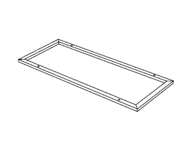 Borddel B - Bord Eldstad Ram