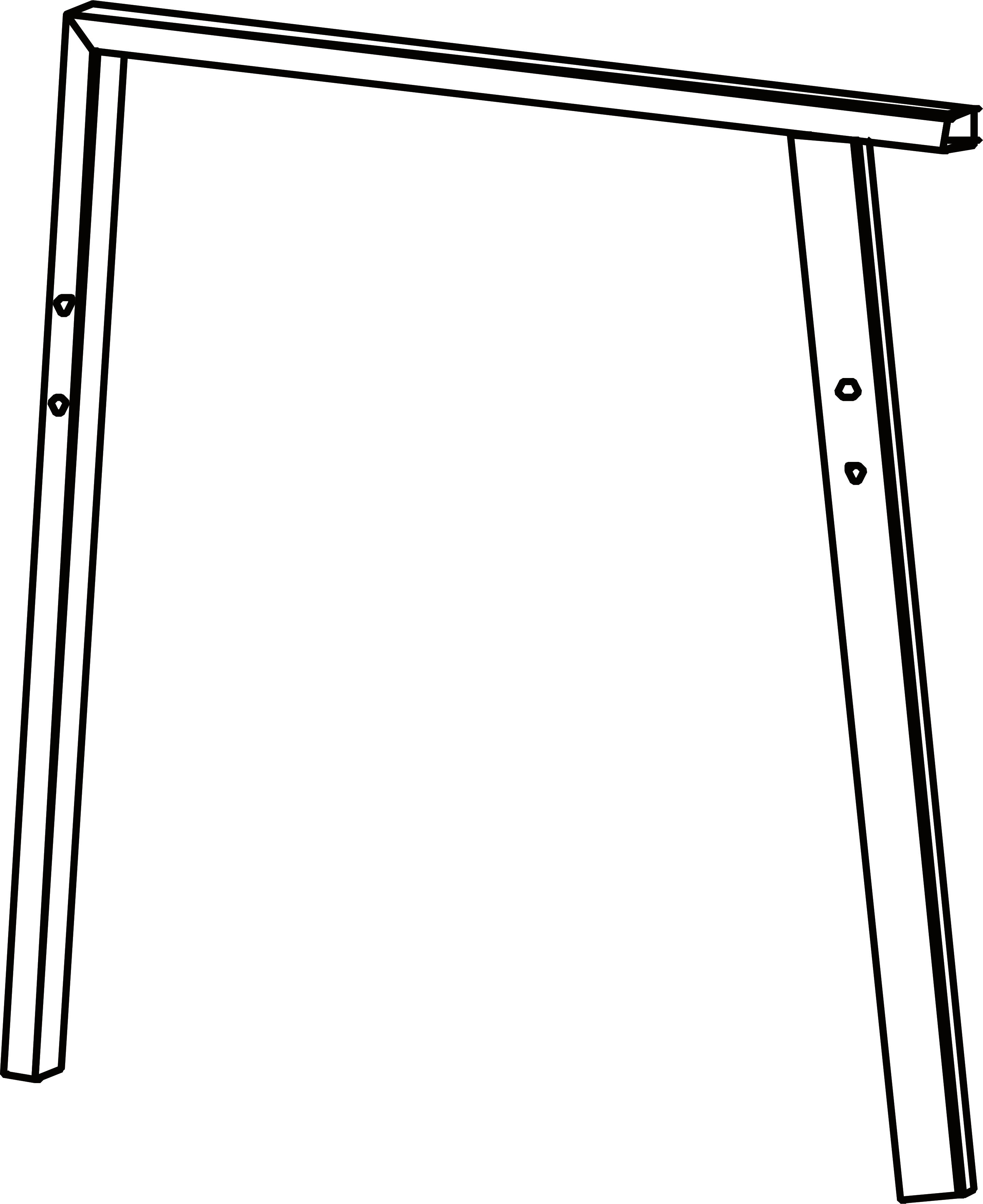 A) Stol/Soffa Benram Höger