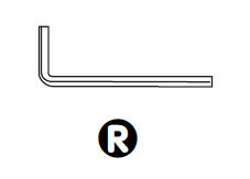Del R - Sexkantsnyckel (M8)