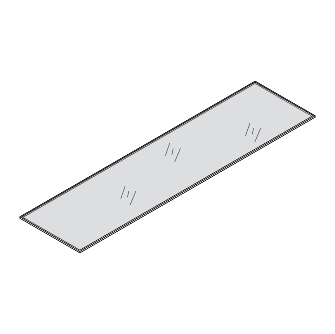 11 - Oberes Glasregal