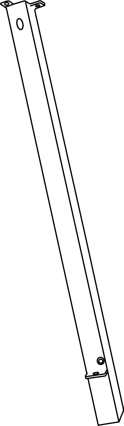 Parte C1 - Perna do Balcão do Lava-loiça da Cozinha Exterior