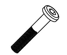 Parte de la silla E - Tornillos de 35 mm