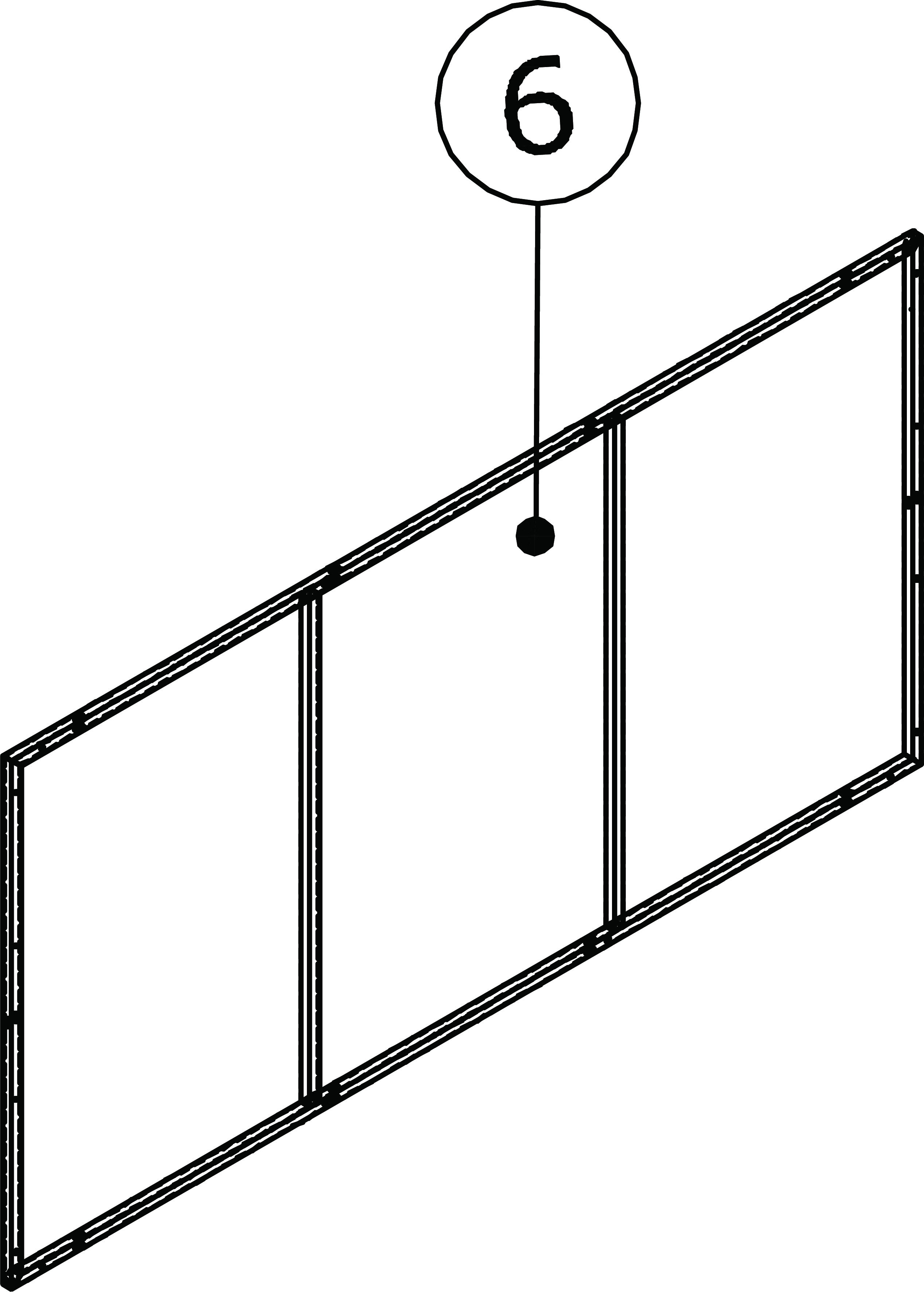 6) Storage Box Base Panel