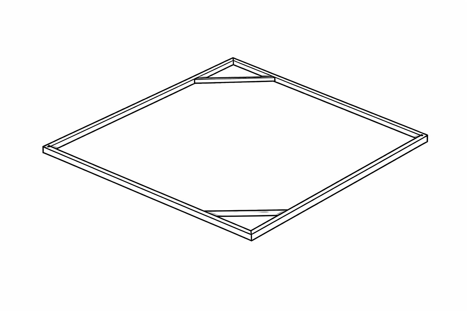 Parte del Tavolino da Caffè G - Base Inferiore