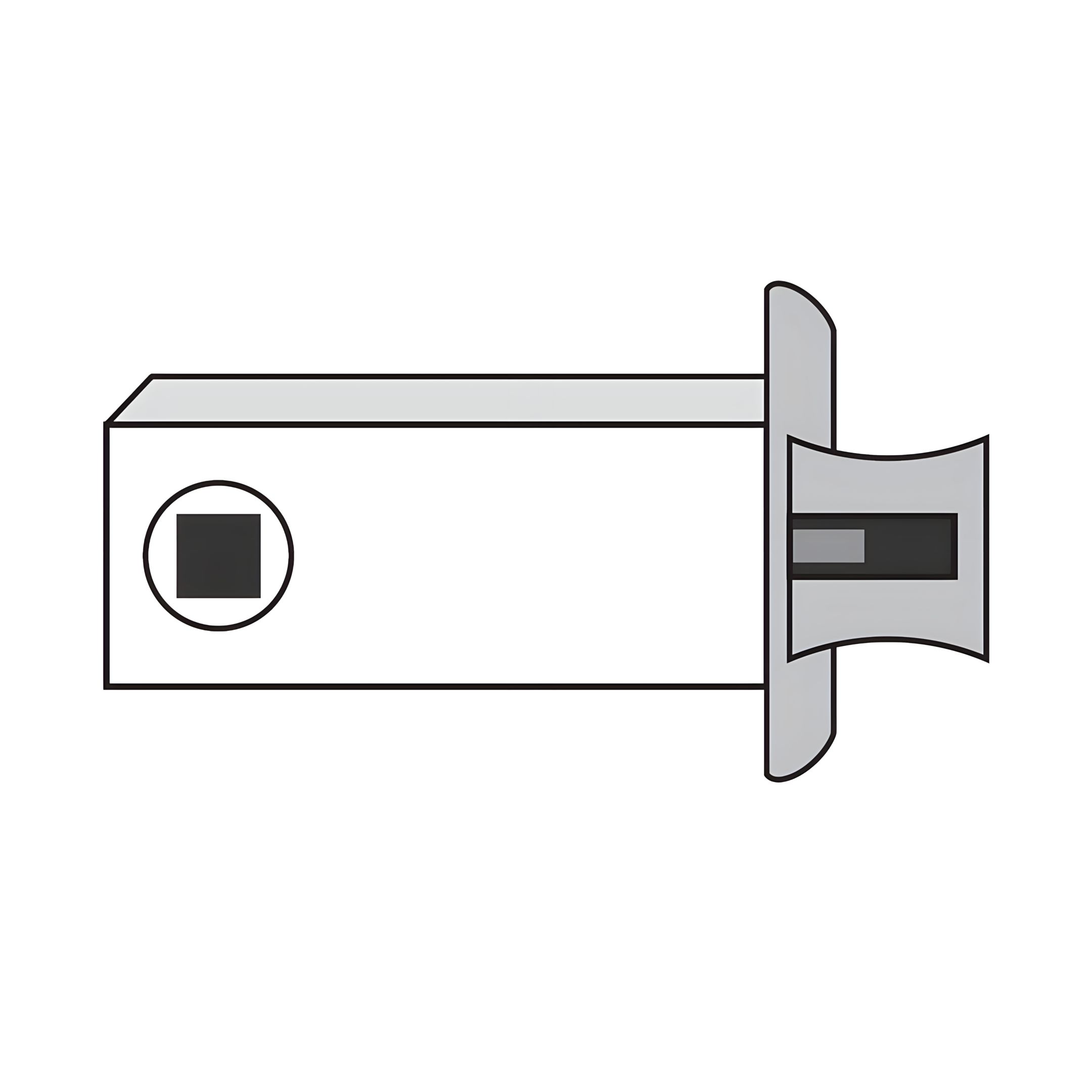 Låsdelen 1 - Handtagsmekanism