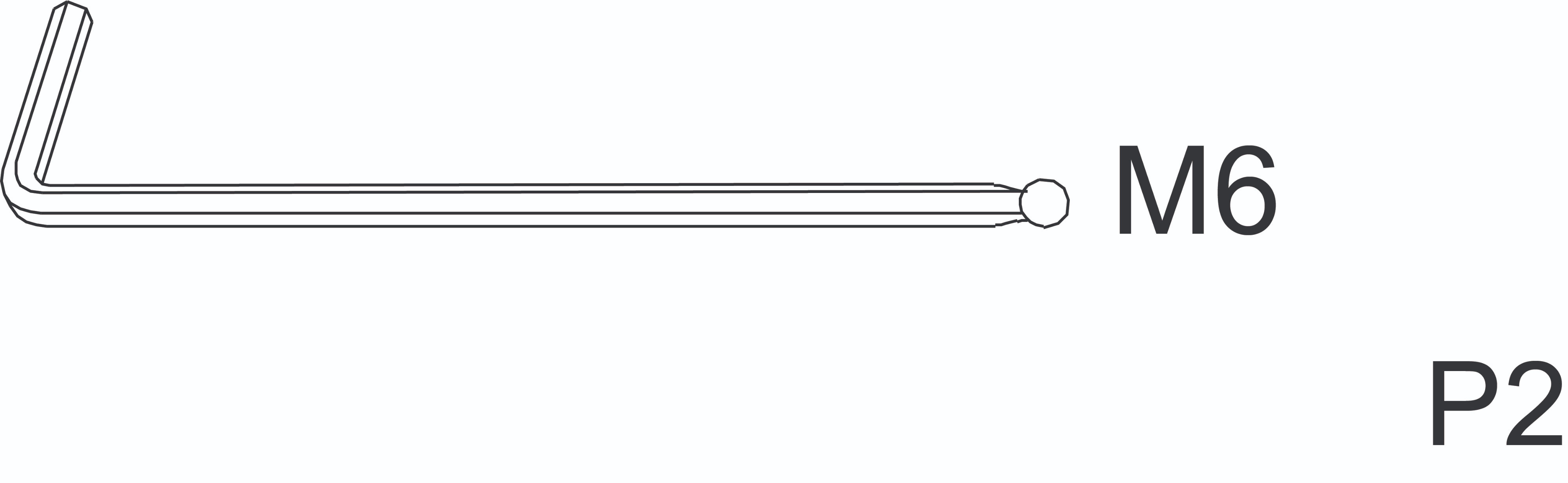 Parte P2 - Llave Allen 