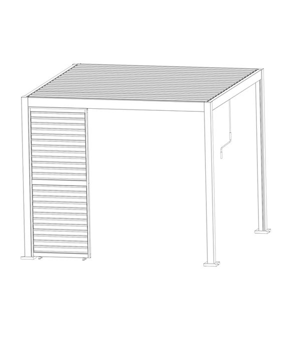 Πέργκολα Αλουμινίου - Πάνελ Περσίδας