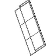 Soffdel F - Ryggpanel för soffa