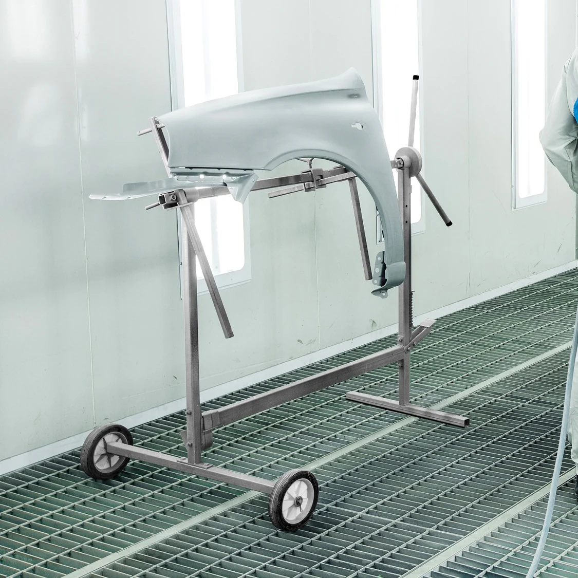 Rotary Paint Panel Stand