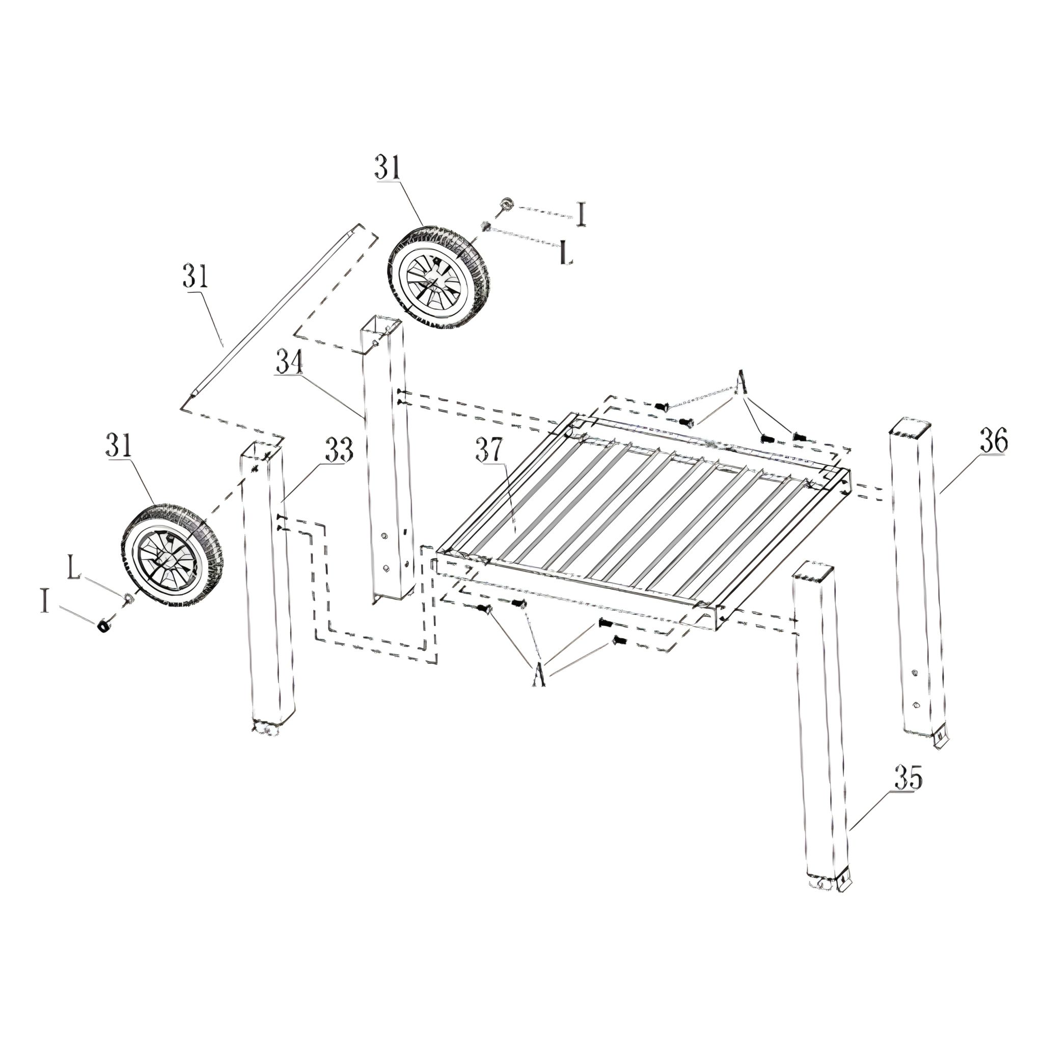 Attaching Legs and Wheels