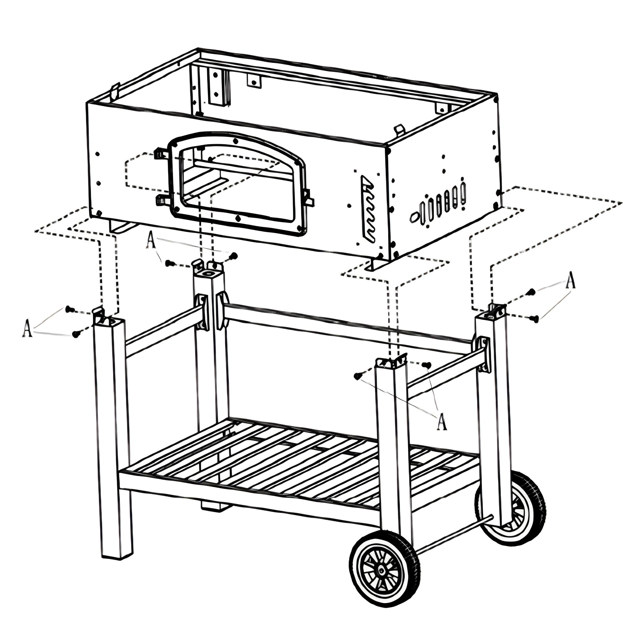 Attaching Furnace Body