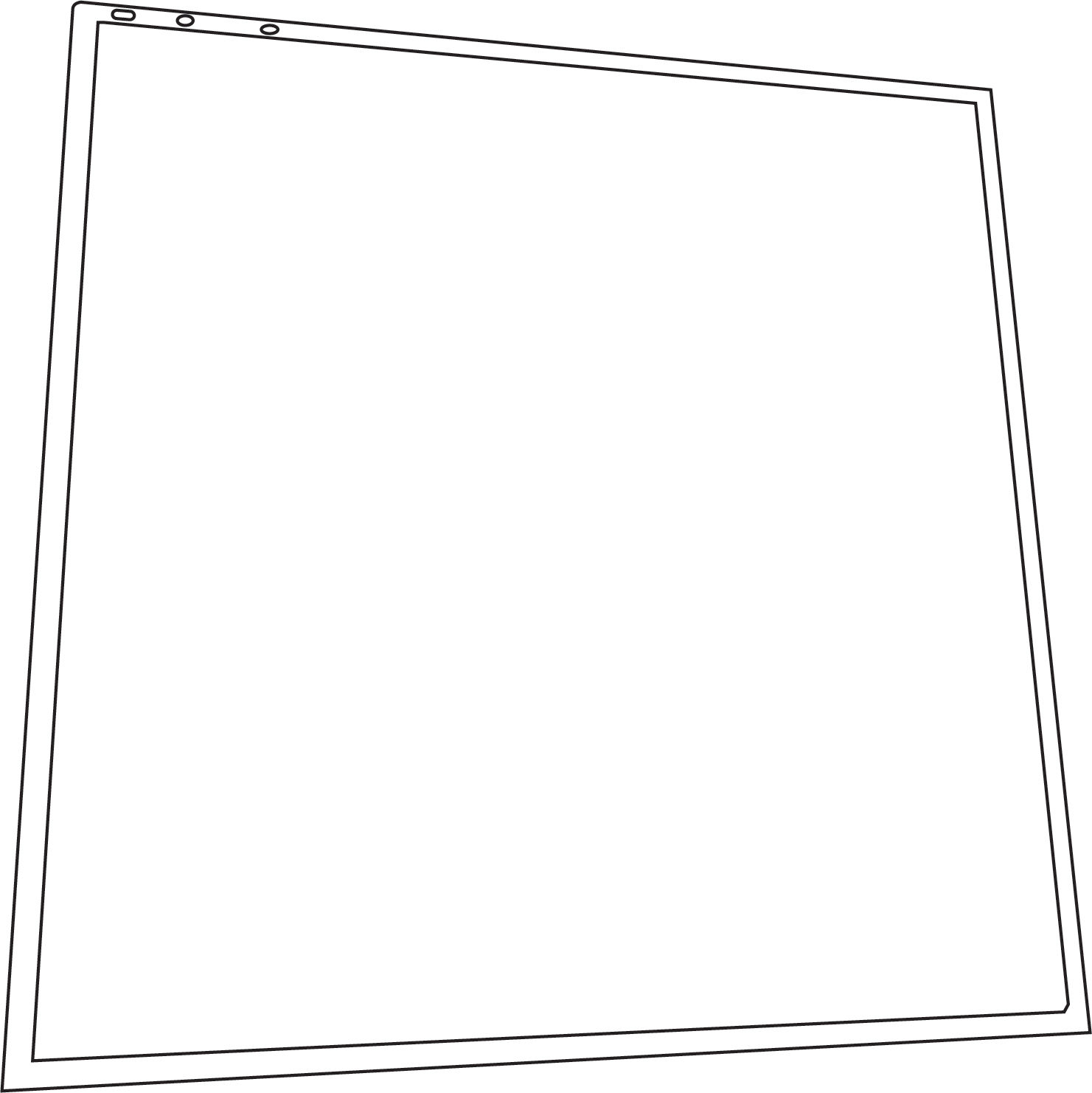 Parte H - Pannello Laterale del Lavello della Cucina