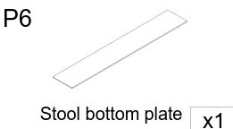 Stool Bottom Panel