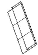 Parte del divano D - Schienale