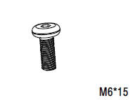 Βίδα M6*15