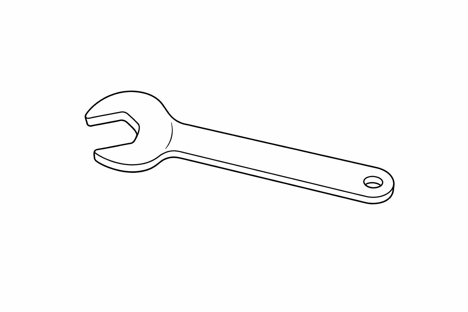 Parte de la silla J - Llave inglesa