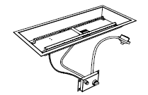 Borddel G - Eldstadslåda