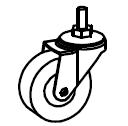 18" - Part 12 - Standard Caster Wheels