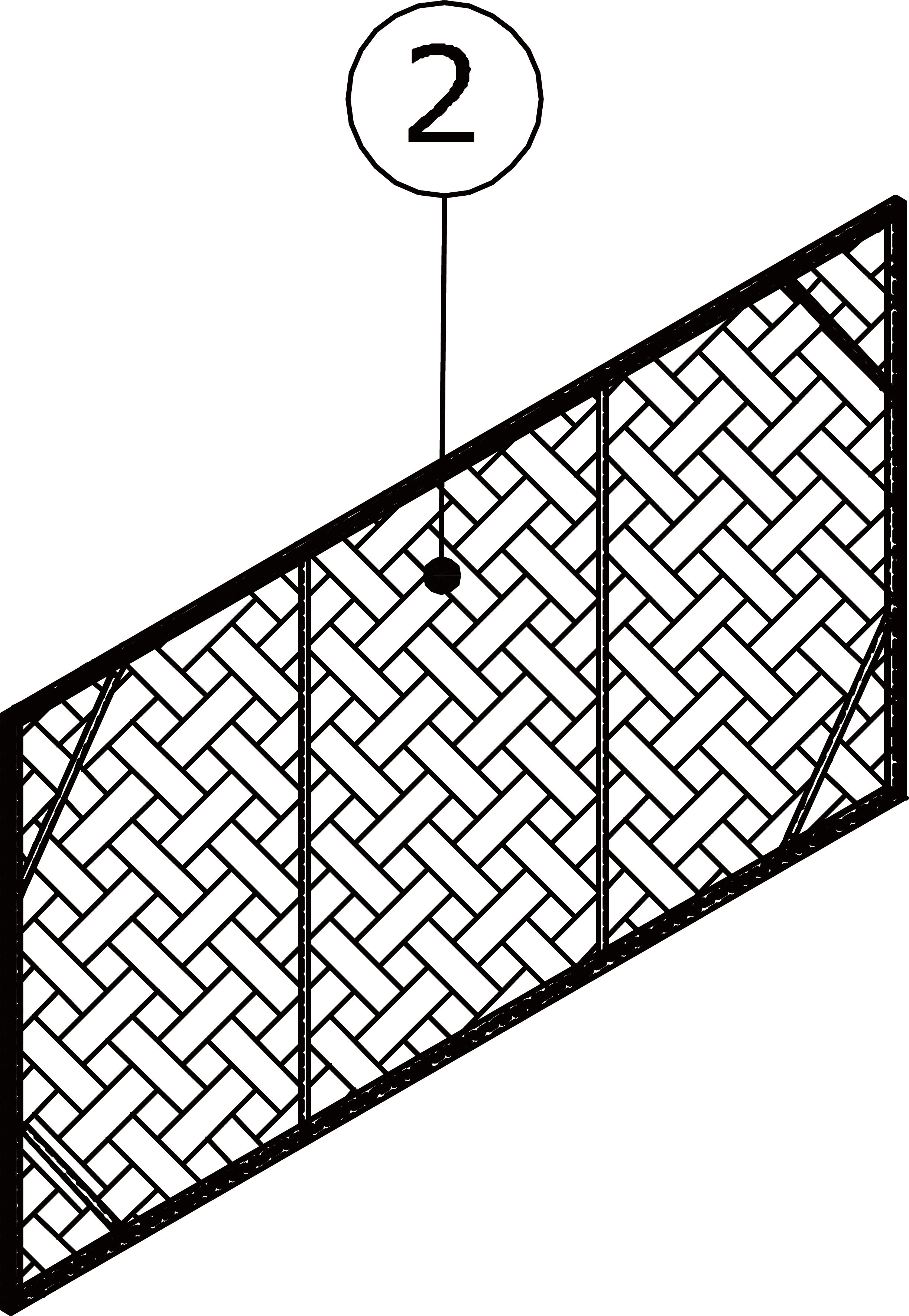 2) Storage Box Back Panel